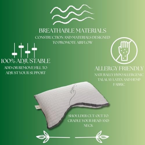 Sleep Artisan Side Sleeping Pillow for Neck Pain Relief