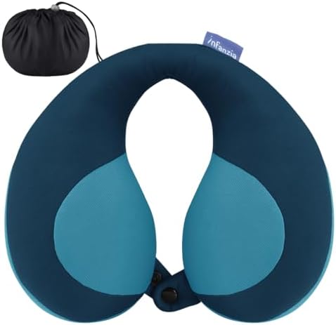 INFANZIA Travel Neck Pillow for Kids - Blue
