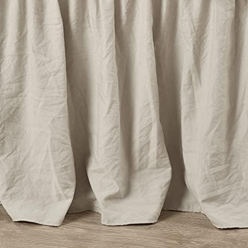 Lush Decor Ruched Ruffle Bedskirt Twin Full