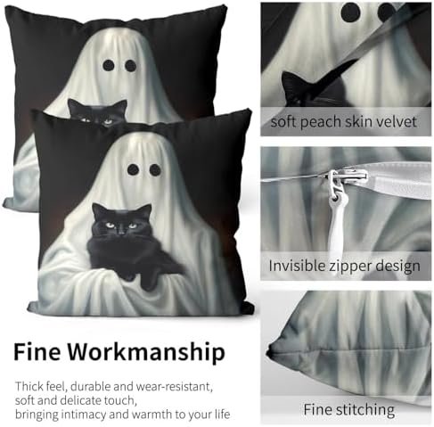 Gothic Halloween Pillow Covers Set of 2