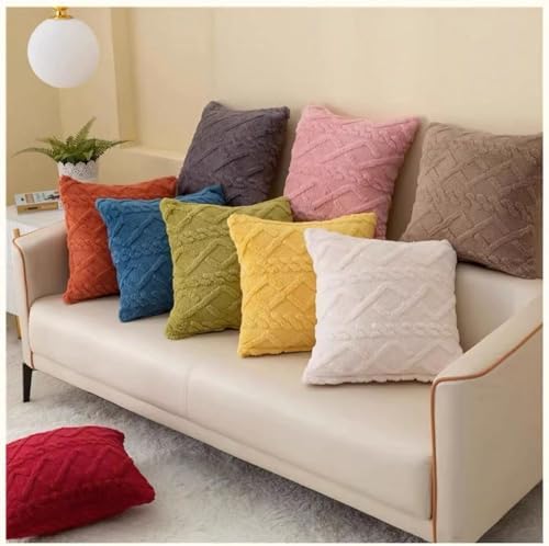 ZEaink Zipper Pillow Covers Set of 2 - 18x18 Microfiber Luxury