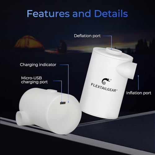 FLEXTAILGEAR MAX Pump 2020 Rechargeable Air Pump