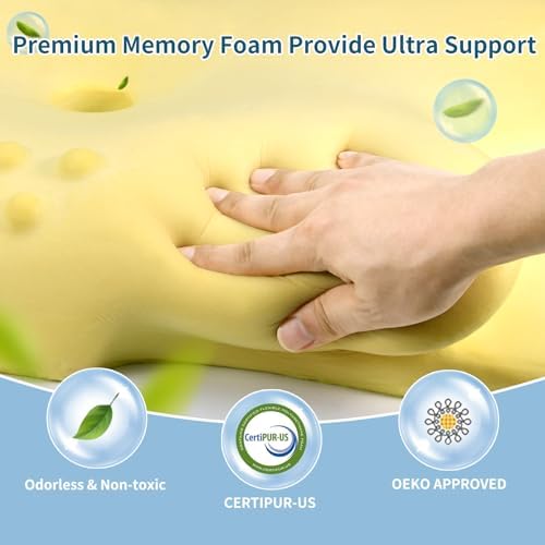 HAMYODO Cooling Neck Pillow for Pain Relief and Comfort