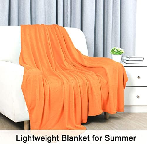 Uxcell Flannel Fleece Blanket - Queen Size Soft and Lightweight