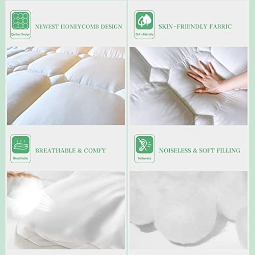 UNILIBRA King Mattress Pad Cooling Rayon from Bamboo
