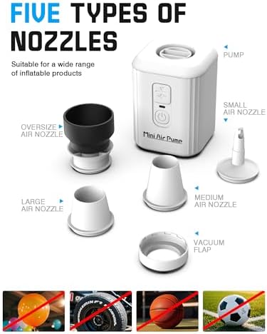 Aoypalp Mini Air Pump with 1600mAh Battery
