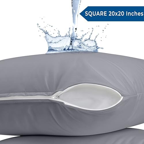 Utopia Bedding Waterproof Pillow Covers 2 Pack