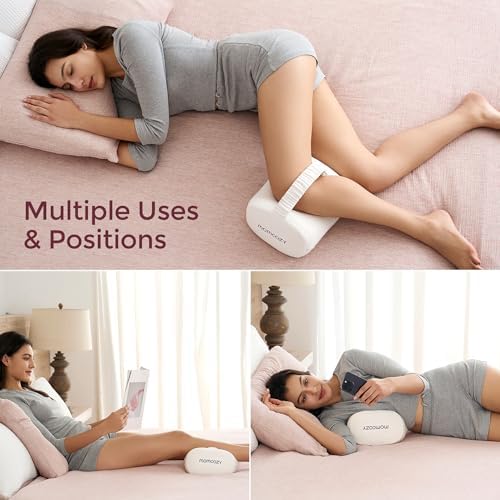 Momcozy Knee Pillow for Side Sleepers Spine Alignment Pregnancy Sciatica Relief