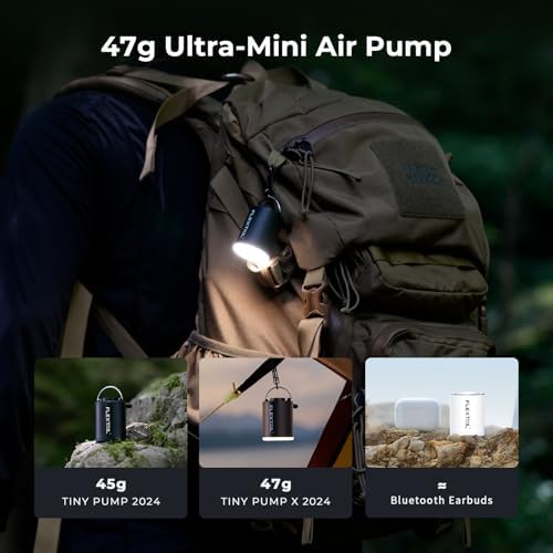 FLEXTAILGEAR 4kPa Air Pump for Inflatables Portable and Lightweight
