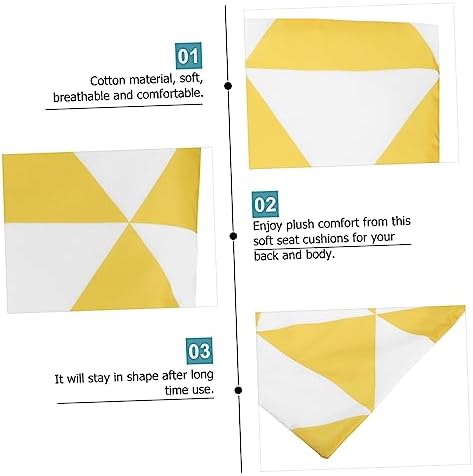Garneck Geometric Pillowcase for Car No Insert Decorative Design