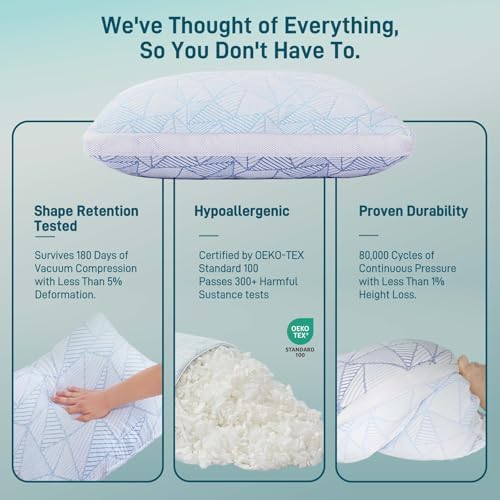 Sylvaris Bamboo Viscose Cooling Pillows Set of 2
