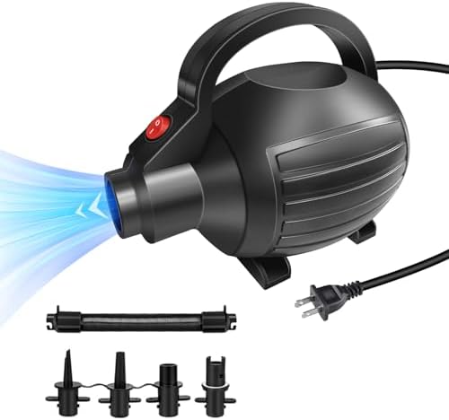 VOFiTNY 600W Electric Air Pump with 4 Nozzles
