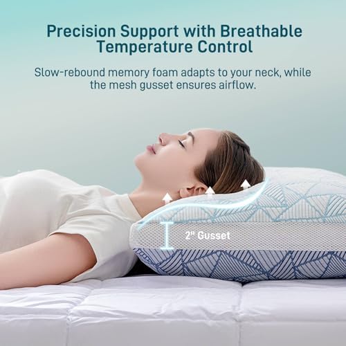 Sylvaris Bamboo Viscose Cooling Pillows Set of 2