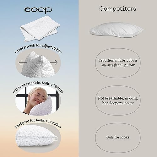 Coop Home Goods Original Queen Pillow Case with Zipper