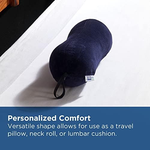 Tempur-Pedic Travel Pillow Peanut Shape Navy