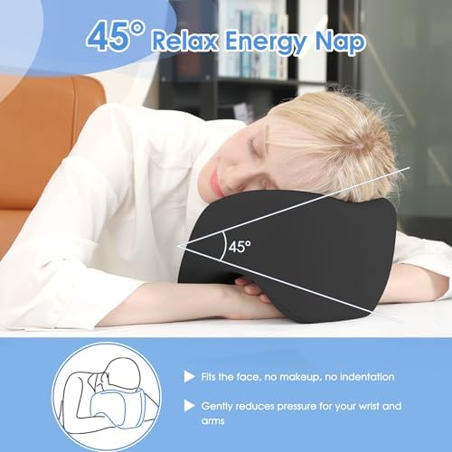 Jiaao 2025 Upgraded Memory Foam Neck Pillow for Travel and Sleep