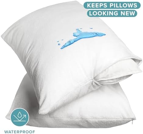 Bare Home Premium Pillow Protectors 2 Pack