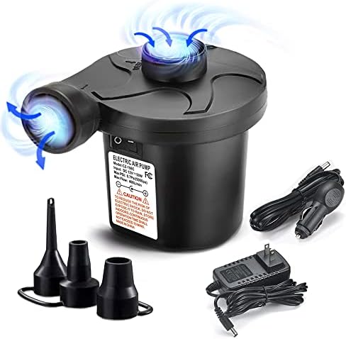 BrilliantHouse Electric Air Pump with 3 Nozzles 1