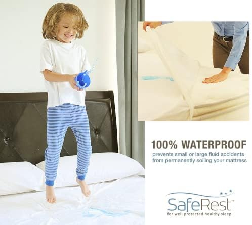 SafeRest Pillow Protector Zippered Waterproof