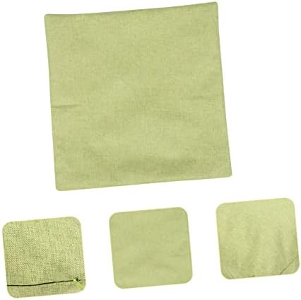 CONGARTENO Linen Throw Pillow Cover for Home Office and Outdoor Use