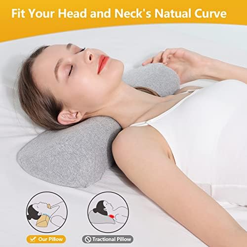 Cozyhealth Cervical Neck Pillow with Memory Foam Support