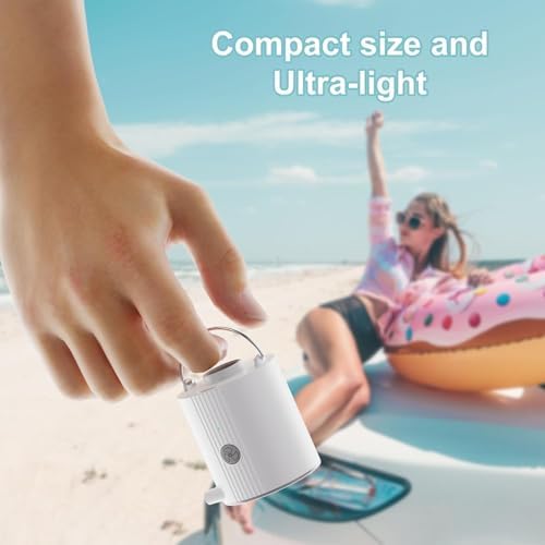 Super Mini Air Pump for Inflatables 1600mAh Rechargeable Battery