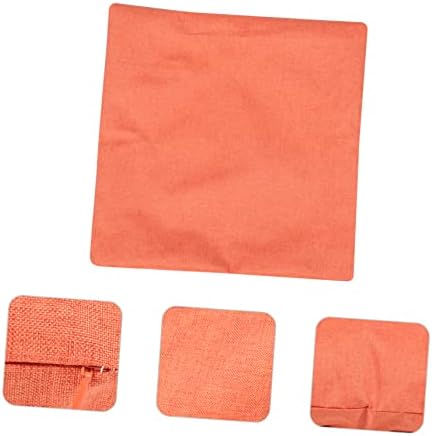 MAGICLULU 4pcs Linen Pillow Covers for Home and Outdoor Use