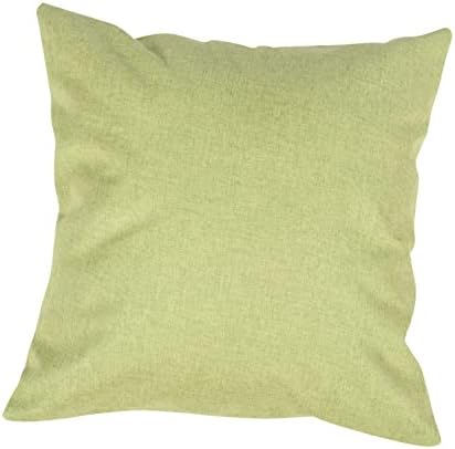 Happyyami Waterproof Throw Pillow Cover for Home and Outdoor Use
