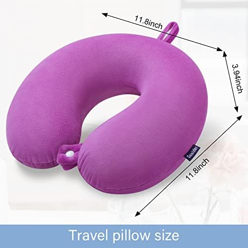Gosider Travel Pillow with Memory Foam Support