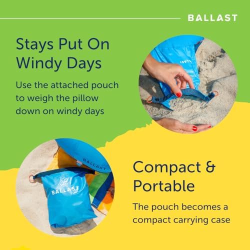 Ballast Travel Pillow PRO - Ultra Compact Neck Support Pillow