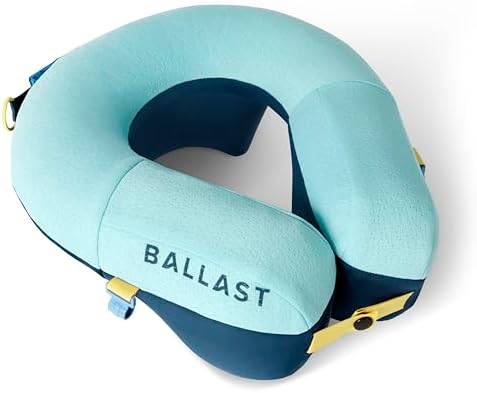 Ballast Travel Pillow PRO - Ultra Compact Neck Support Pillow