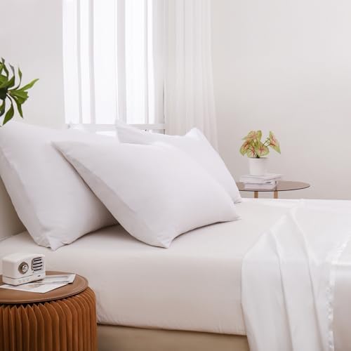 CULVE 24-Pack White Pillowcases Standard Size 20x26