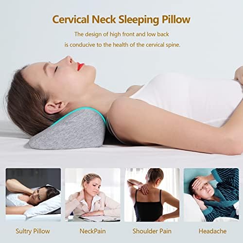 Cozyhealth Cervical Neck Pillow with Memory Foam Support