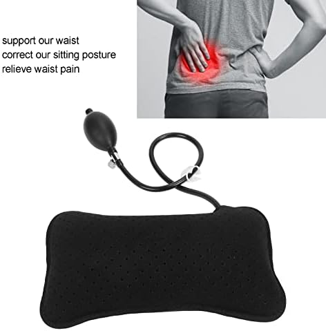 Oceanside Comfort Lumbar Cushion Inflatable Support Pillow