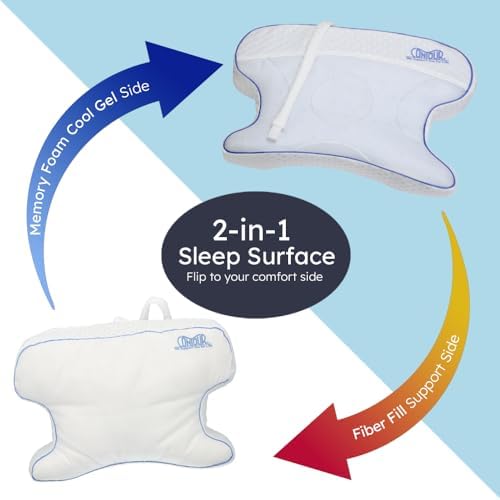 Contour CPAPMax 2-in-1 Cooling Plush Pillow 1