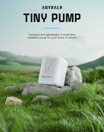 Aoypalp Mini Air Pump with 1600mAh Battery