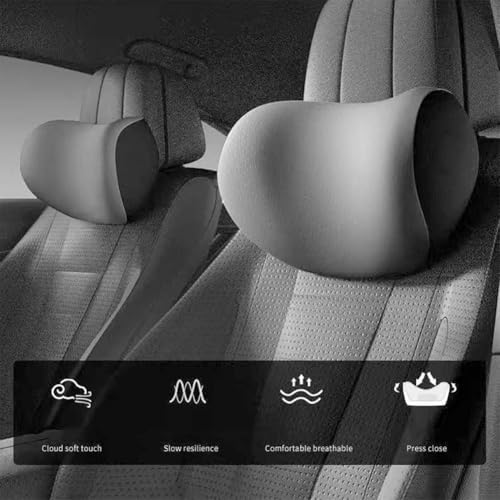 Car Headrest Lumbar Support Pillow Kit