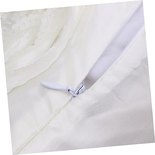 KICHOUSE 42x42cm Rose Throw Pillow Covers for Sofa and Car Seat