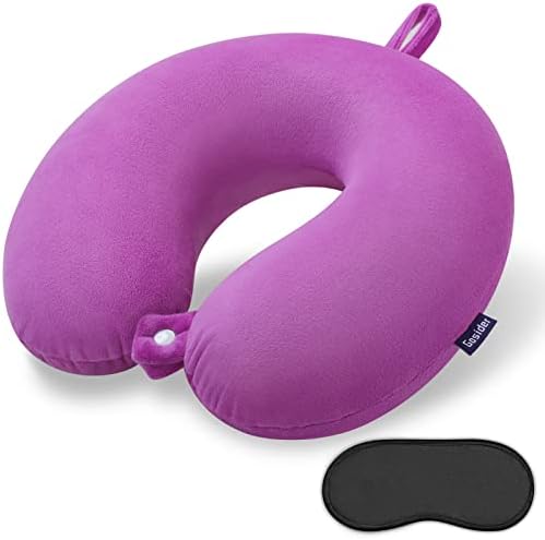 Gosider Travel Pillow with Memory Foam Support