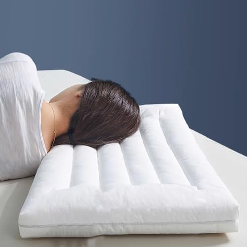 Soft Supportive Low Pillow for Sleeping Comfort
