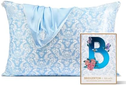 Kitsch x Bridgerton Satin Pillowcase - 19x26 Standard Size