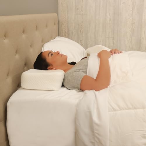 Therapeutica Cervical Foam Pillow - Back and Side Support Firm and Large