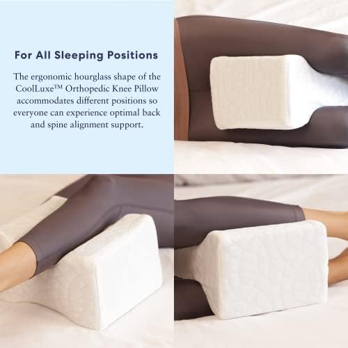 Luna Orthopedic Knee Pillow for Hip Back Pain Relief