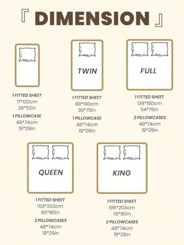 Fuver Cat 23 Pcs Microfiber Fitted Sheet Set