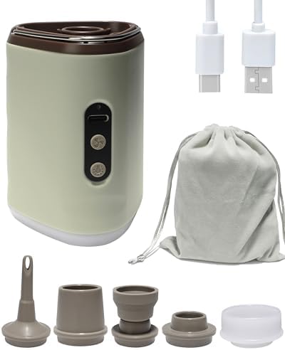 Portable USB Rechargeable Air Pump for Air Mattress Camping