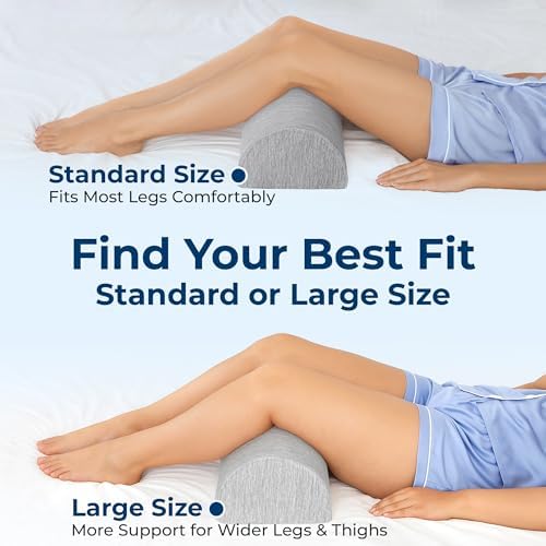 5 Stars United Knee Pillow for Back Sleeping - Cooling Memory Foam