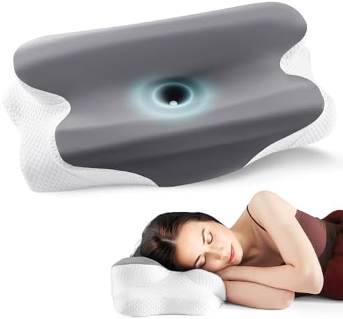 WiMas Cervical Neck Pillow for Pain Relief Cooling Support