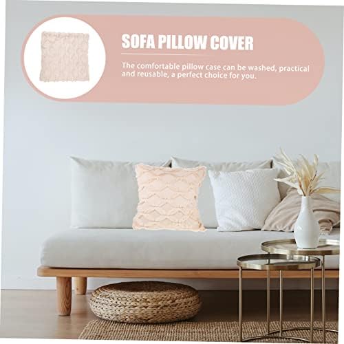 GLSTOY Soft Plush Pillow Cover Set for Home Decor