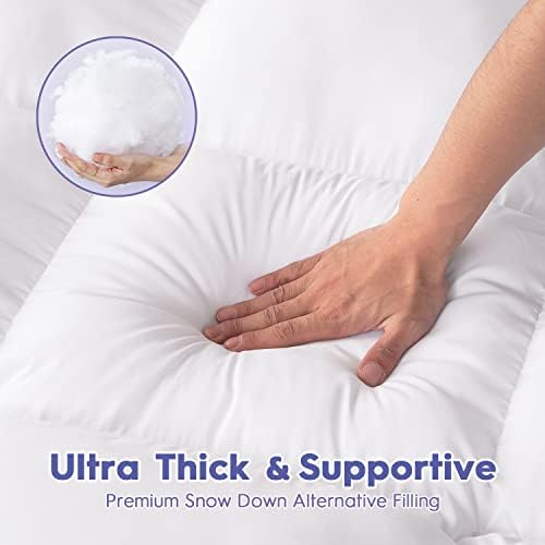 ABENE Full XL Mattress Topper with Cooling Down Alternative