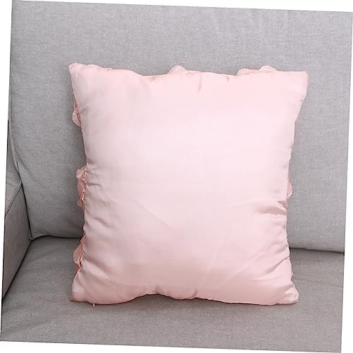 MERRYHAPY Flower Square Pillowcase Rose Embroidery Throw Cover